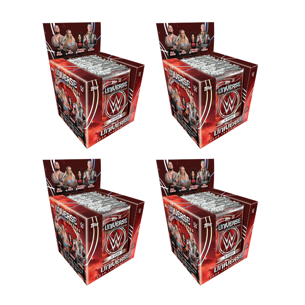 BREAK#W2A **NEW RELEASE** 2026 Topps WWE Universe Hobby (x4)  Wrestler Break 09/11/26 RIP ON FILL