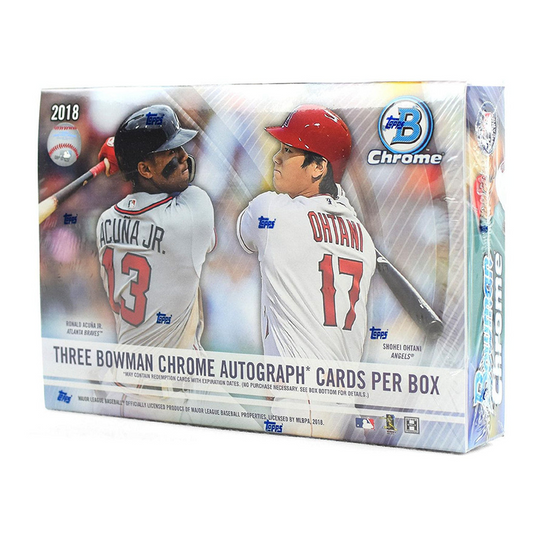 2018 Bowman Chrome Choice Baseball Hobby Trading Card Box
