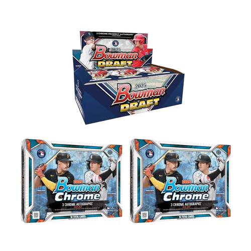 #MLBBC23 | PYT | 2026 BOWMAN CHROME BASEBALL DELIGHT (x2) + 2025 BOWMAN DRAFT HOBBY JUMBO