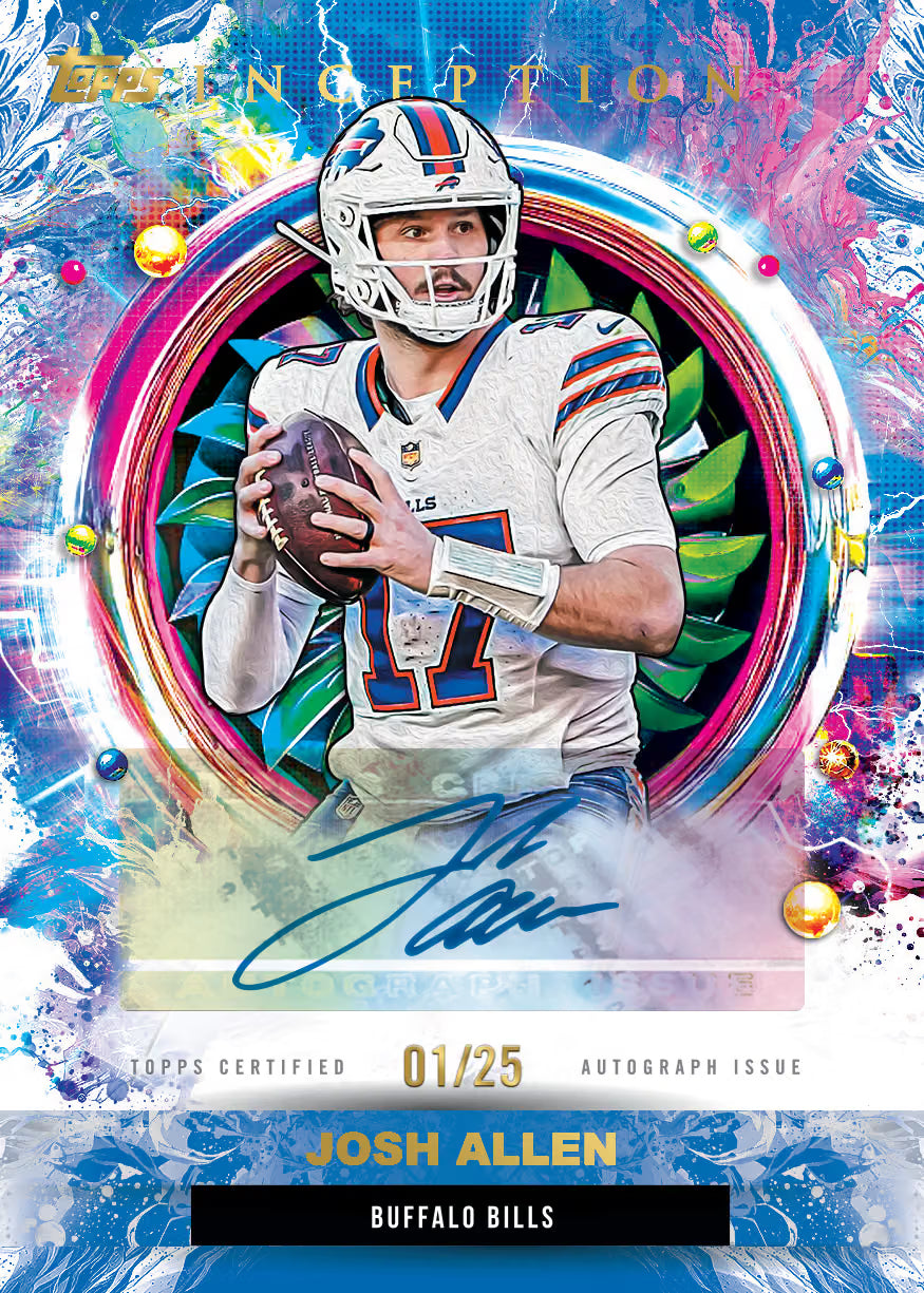 2026 Topps Inception Football Hobby Box