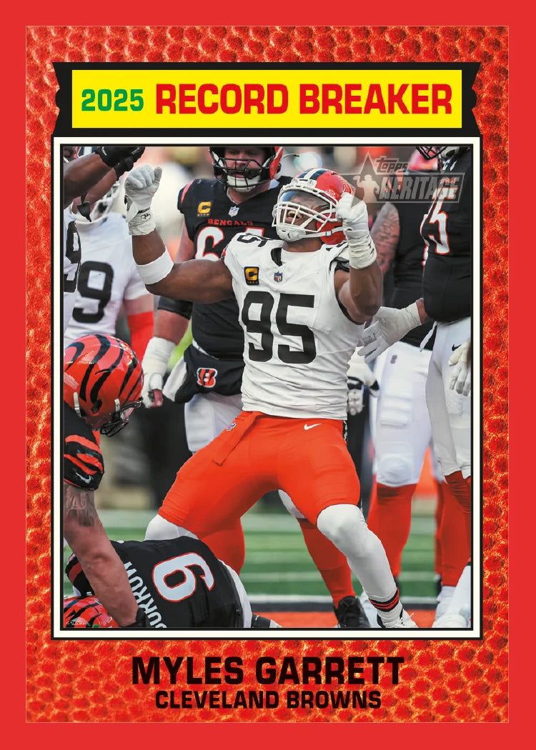 2026 Topps Heritage Football Hobby Box