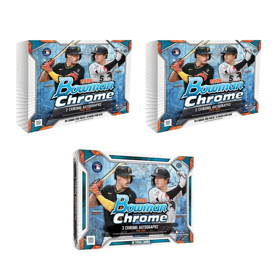 #MLBBC25 | PYT | 2026 BOWMAN CHROME BASEBALL HOBBY (x2) + DELIGHT