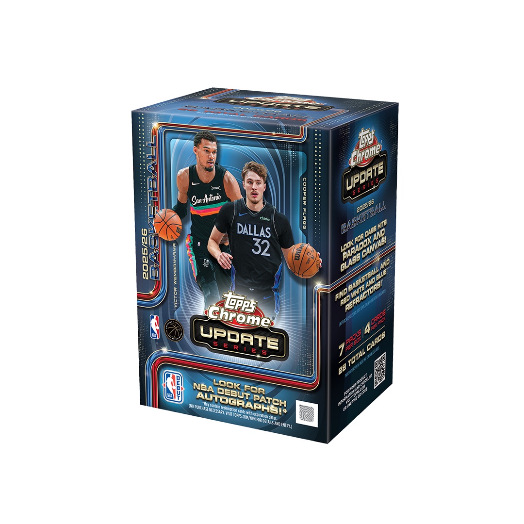 2025-26 Topps Chrome Update Basketball Blaster Box