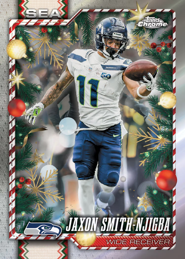 2026 Topps Holiday Football Mega Box