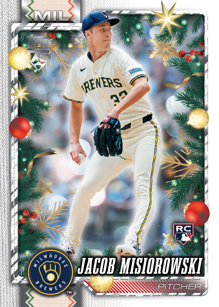 2026 Topps Baseball Holiday Calendar Box