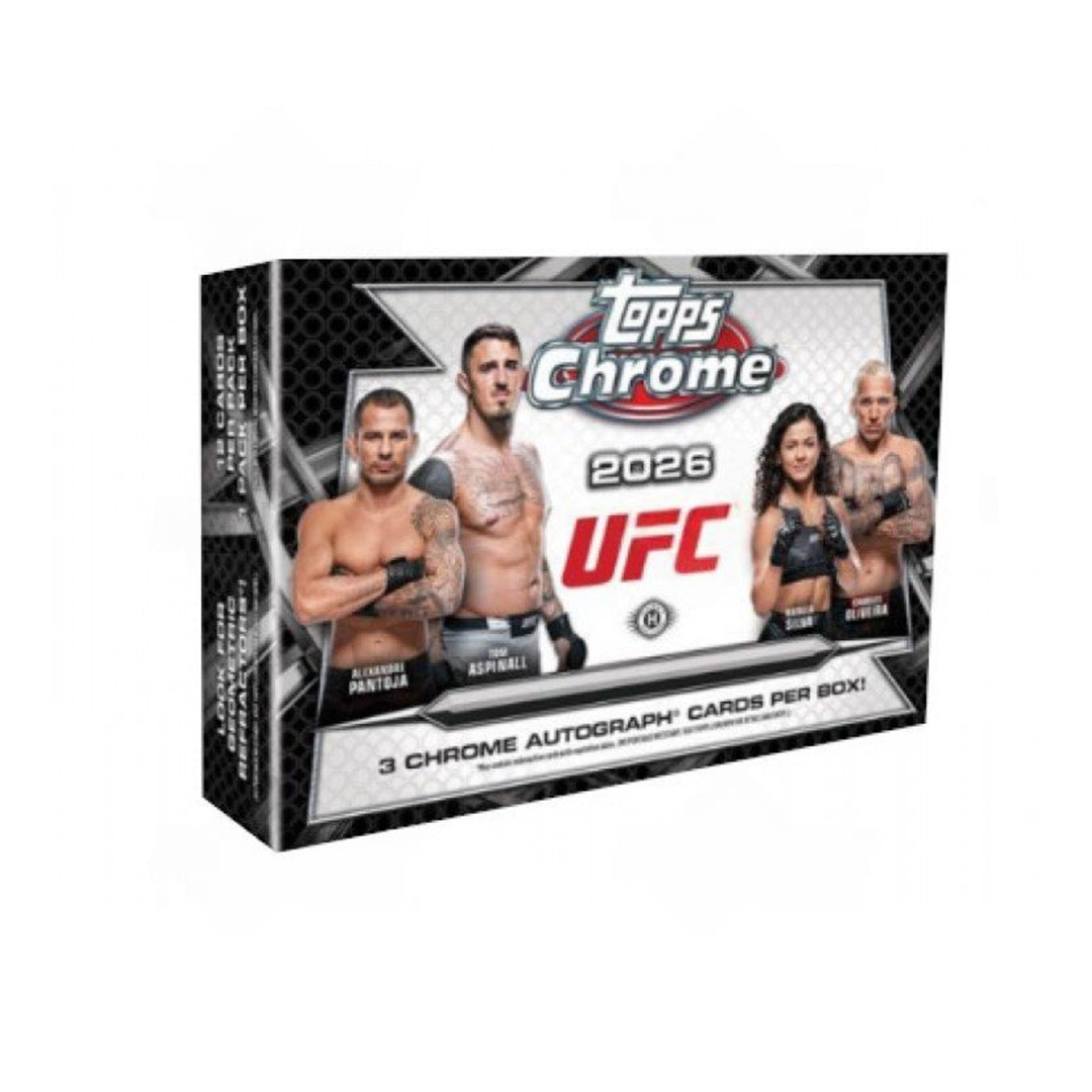 2026 Topps Chrome UFC Breakers Delight Trading Cards
