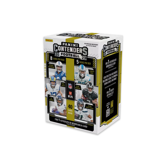 2023 Panini Contenders Football Blaster Trading Cards