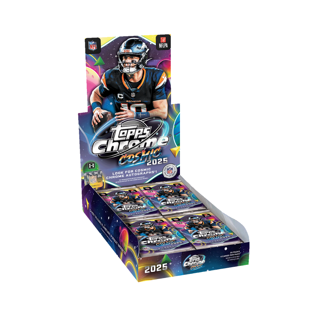 2025 Topps Cosmic Chrome Football Hobby Trading Cards