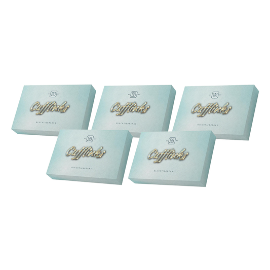 BlackTie Panini Football Cufflink Case Break (5 Boxes)