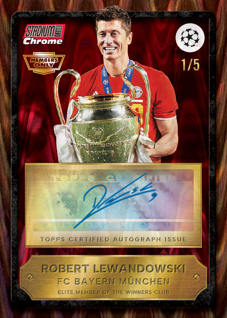 2025-26 Topps Chrome UEFA Champions League Stadium Club MEMBERS ONLY Hobby