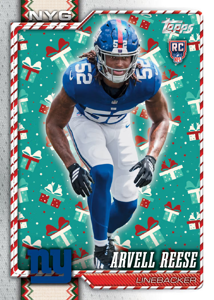 2026 Topps Holiday Football Mega Box