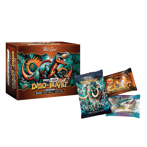 2025 Wild Card Dino Might Pro Look Football Edition Trading Cards