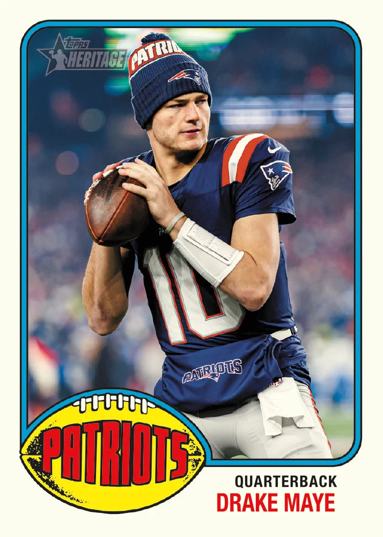 2026 Topps Heritage Football Hobby Box