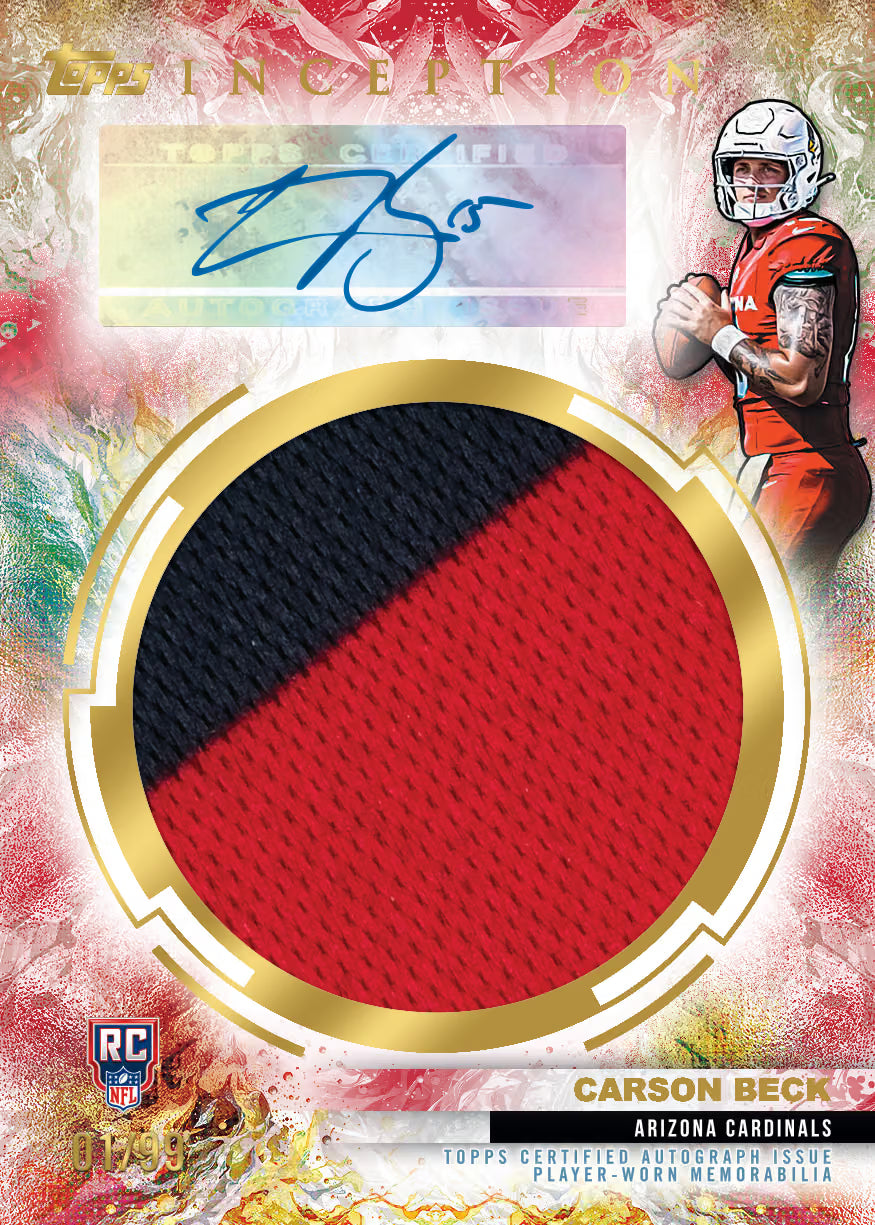 2026 Topps Inception Football Hobby Box