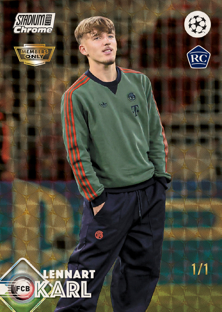 2025-26 Topps Chrome UEFA Champions League Stadium Club MEMBERS ONLY Hobby