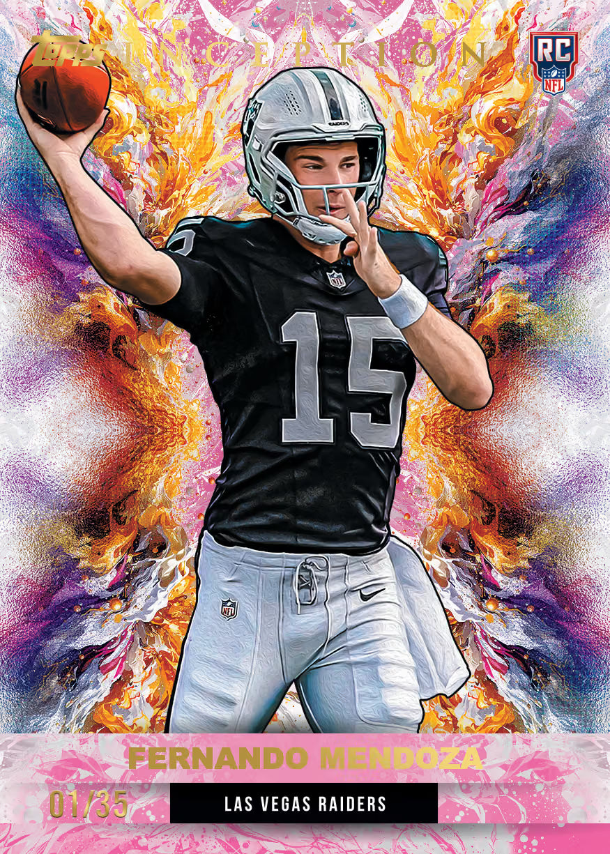 2026 Topps Inception Football Hobby Box
