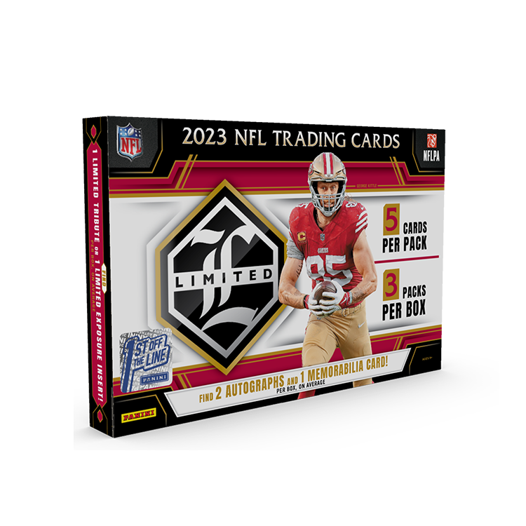 2023 Limited Football FOTL Hobby Trading Card Box