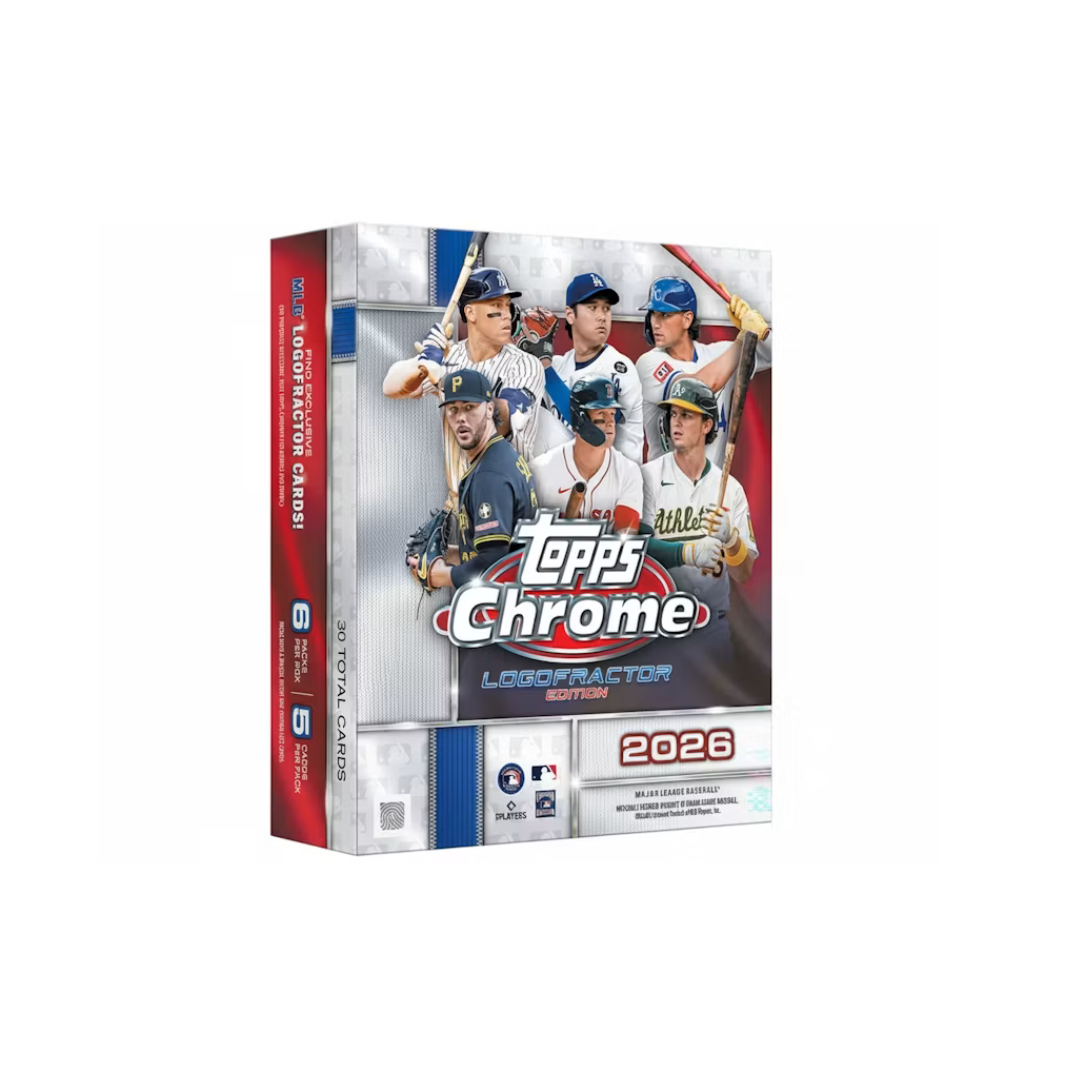 2026 Topps Chrome Baseball Logofractor Box
