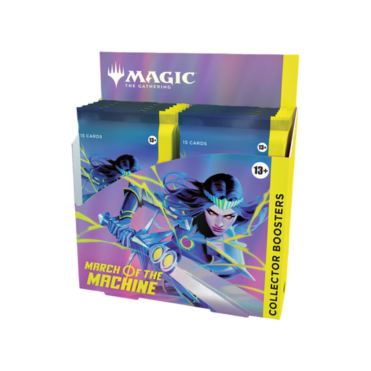 Magic The Gathering Trading Card Game (TCG): March Of The Machine Booster Collector Trading Cards