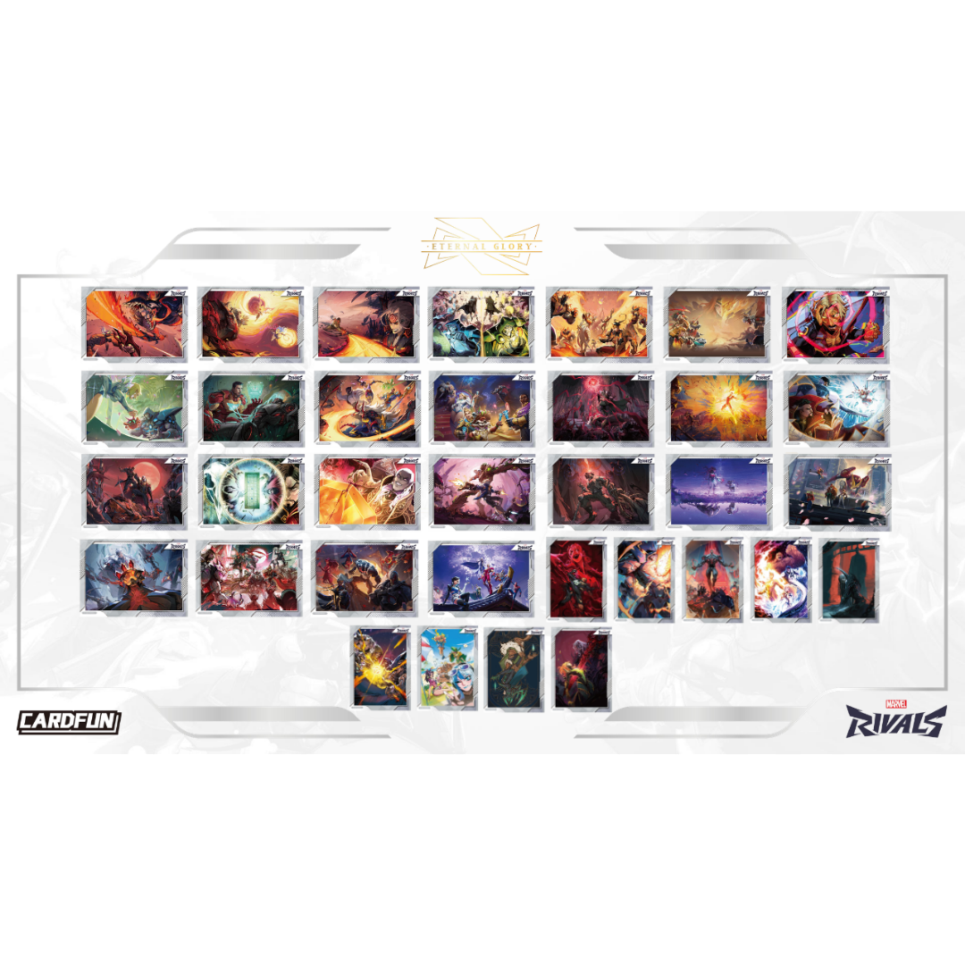 CardFun Marvel Rivals Eternal Glory Hobby Trading Cards