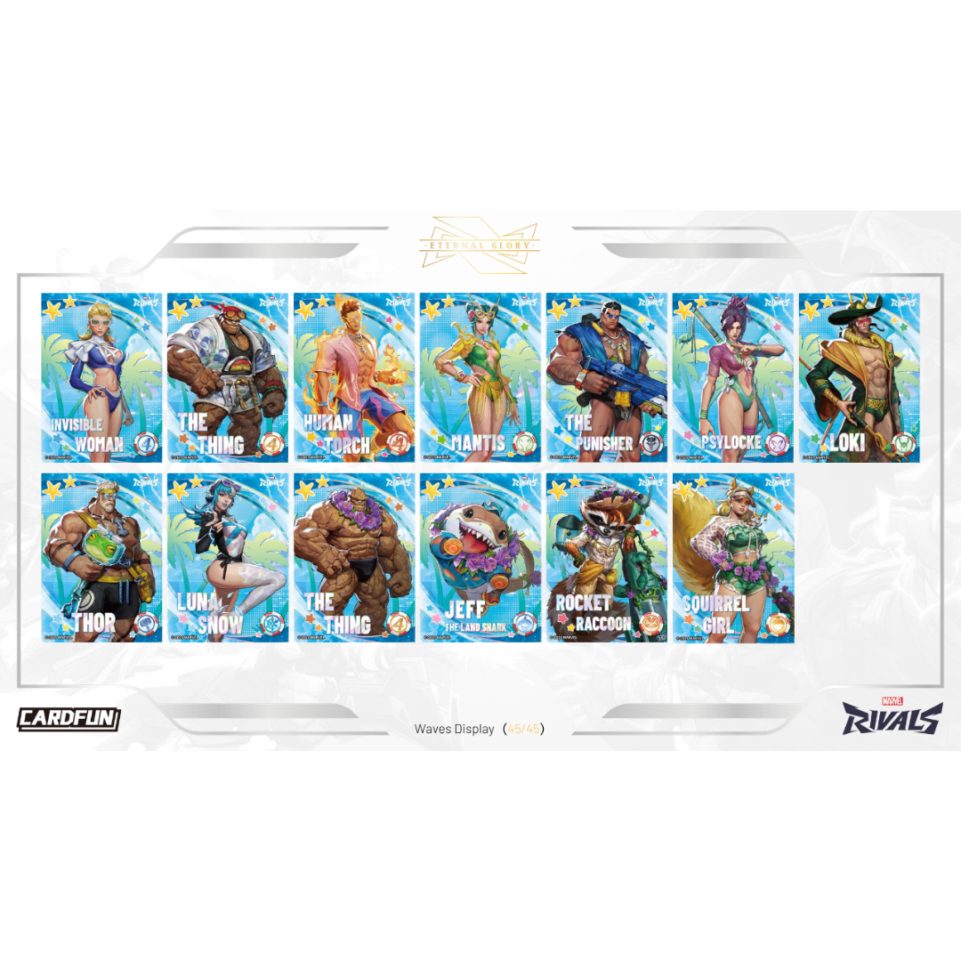 CardFun Marvel Rivals Eternal Glory Hobby Trading Cards