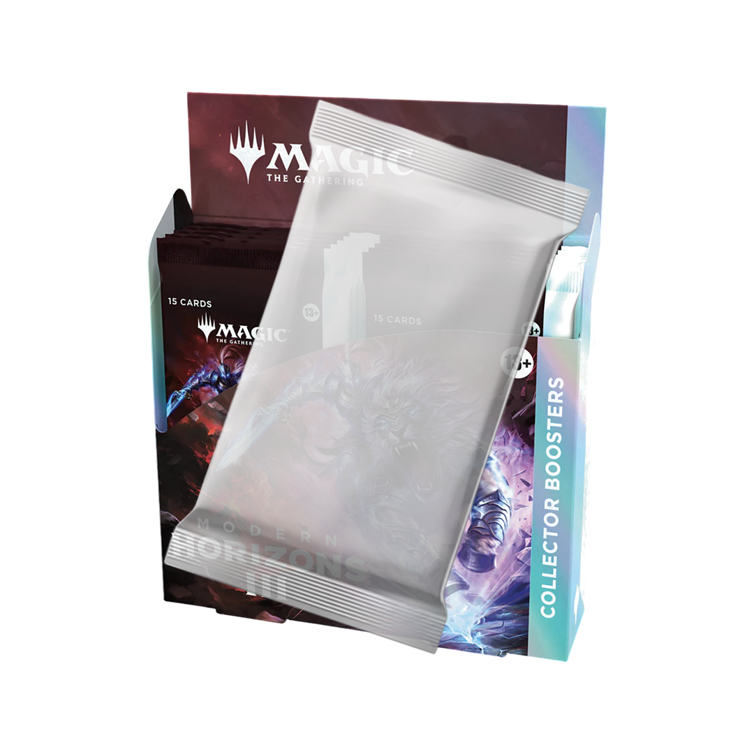 Magic The Gathering Trading Card Game (TCG): Modern Horizons 3 Booster Collector Trading Cards