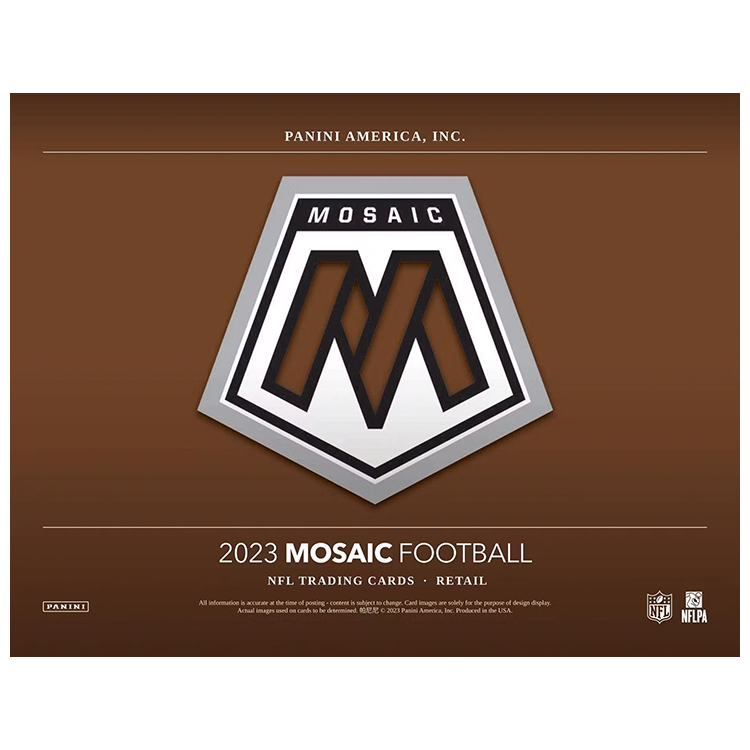 2023 Panini Mosaic Asia Football Hobby Trading Card Box