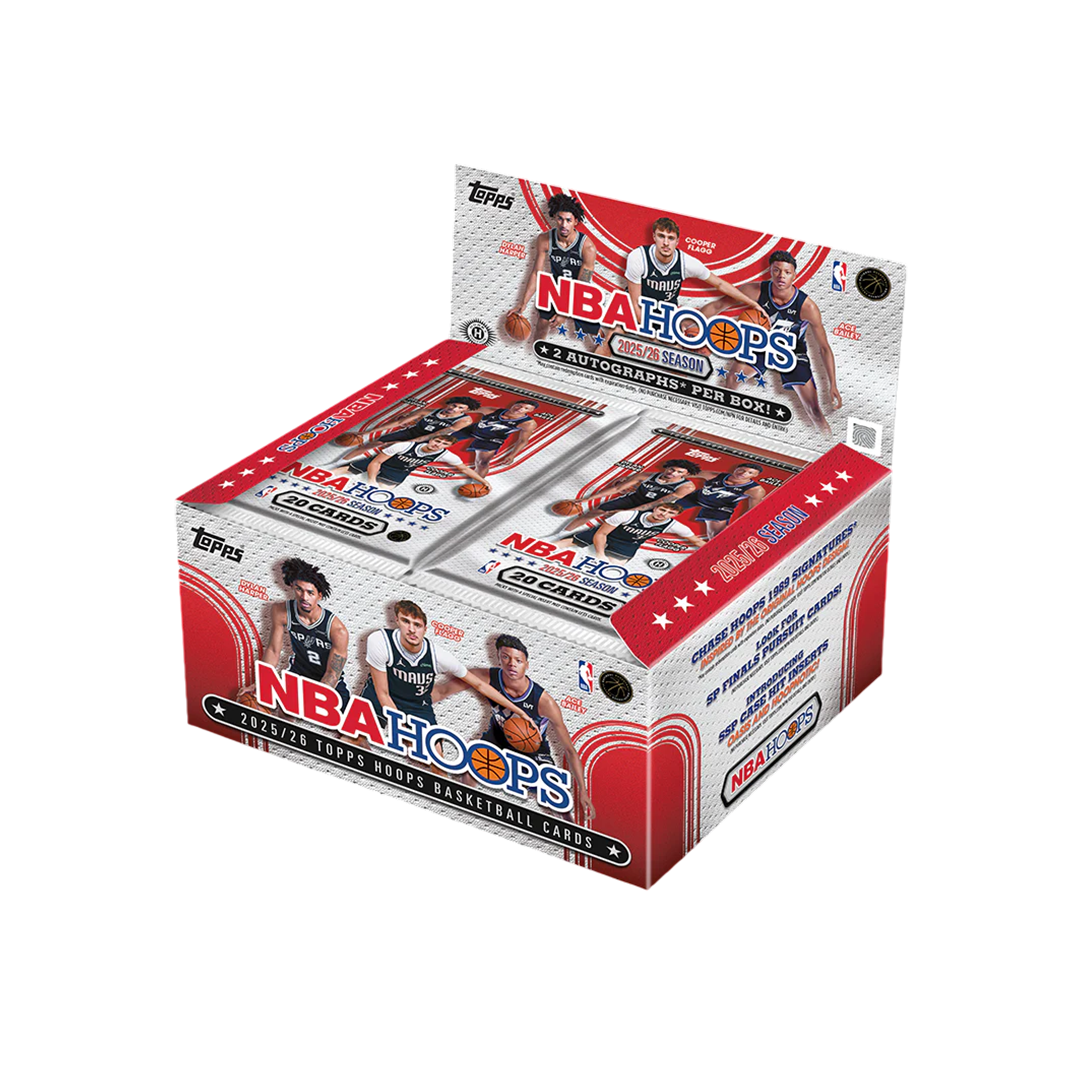 2025-26 Topps Hoops Jumbo Hobby Basketball Trading Cards