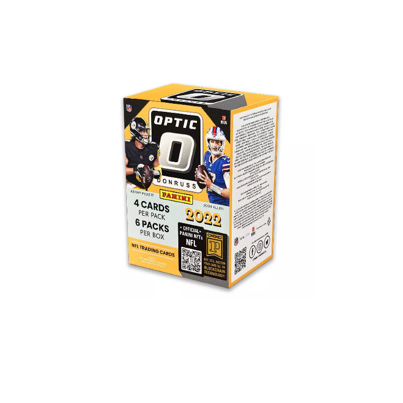 2022 Donruss Optic Football Blaster Trading Cards