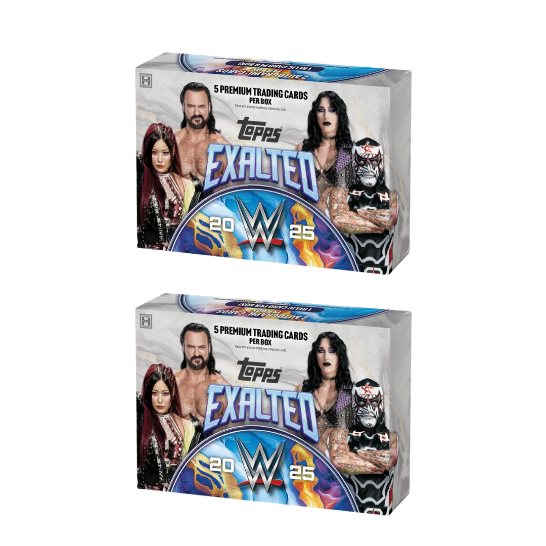 BANGER#R13 FRIDAY 2025 Topps Exalted WWE Hobby (x2) Character Break