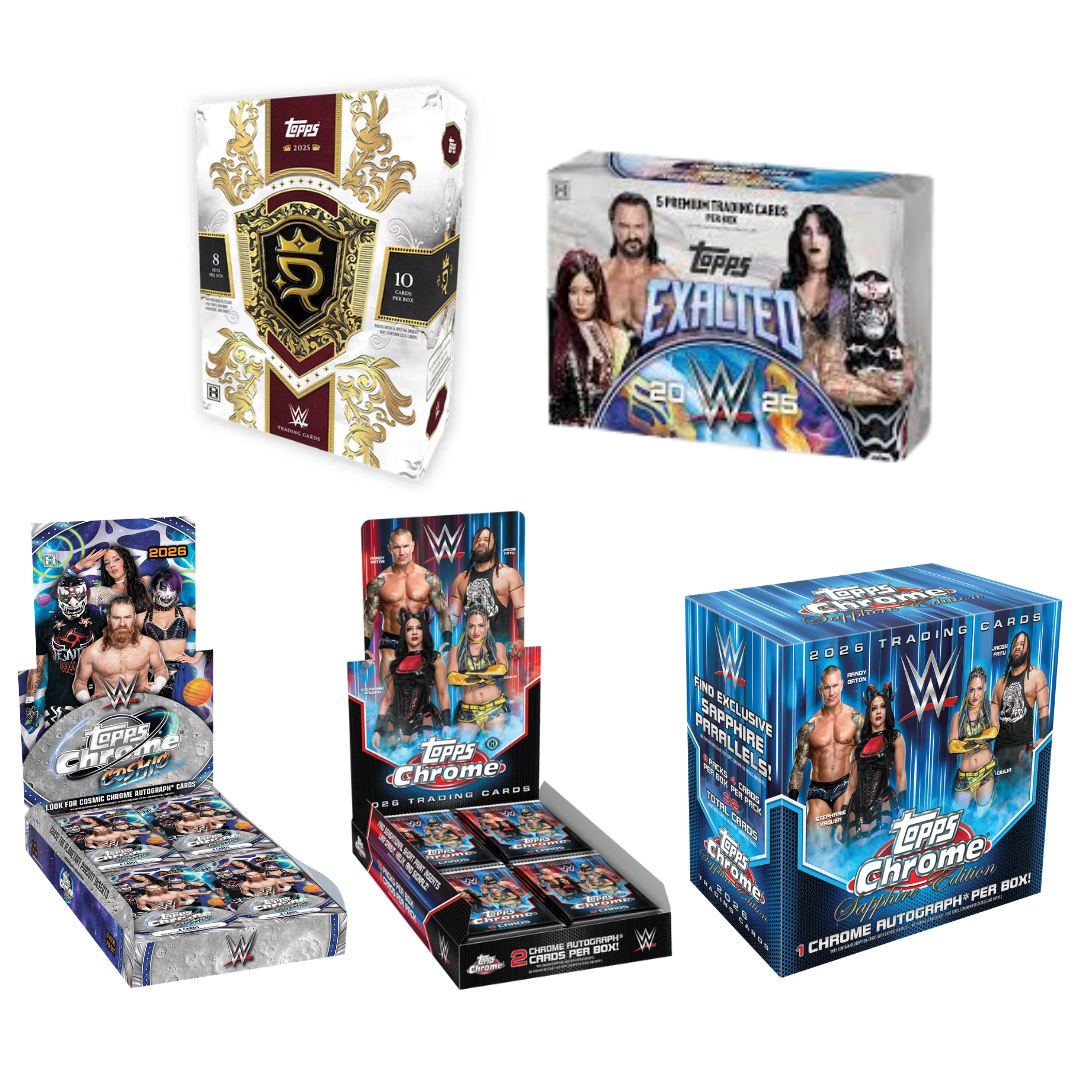 BANGER#R94 THURSDAY 2025 Topps WWE Royalty Hobby + Topps Cosmic Chrome Hobby + Topps Chrome Sapphire Hobby + Topps Chrome WWE Hobby + Topps Exalted WWE Hobby Wrestler Break