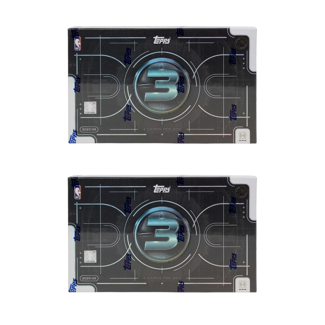 BREAK#S37 SATURDAY 2025-26 Topps Three Basketball Hobby Half Case (2 Box) Player Break