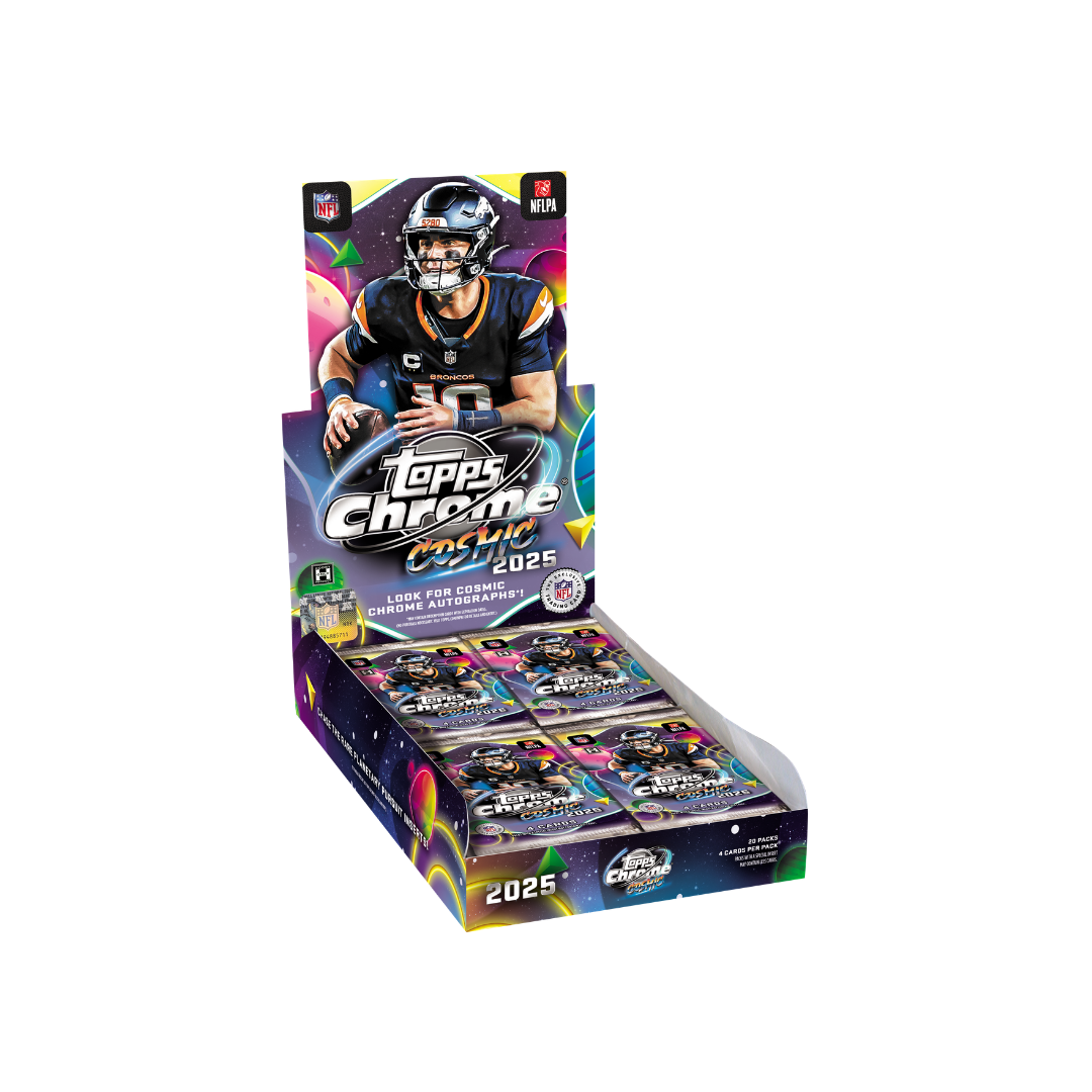 BREAK#S01 THURSDAY 2025 Topps Cosmic Chrome Football Hobby Team Break