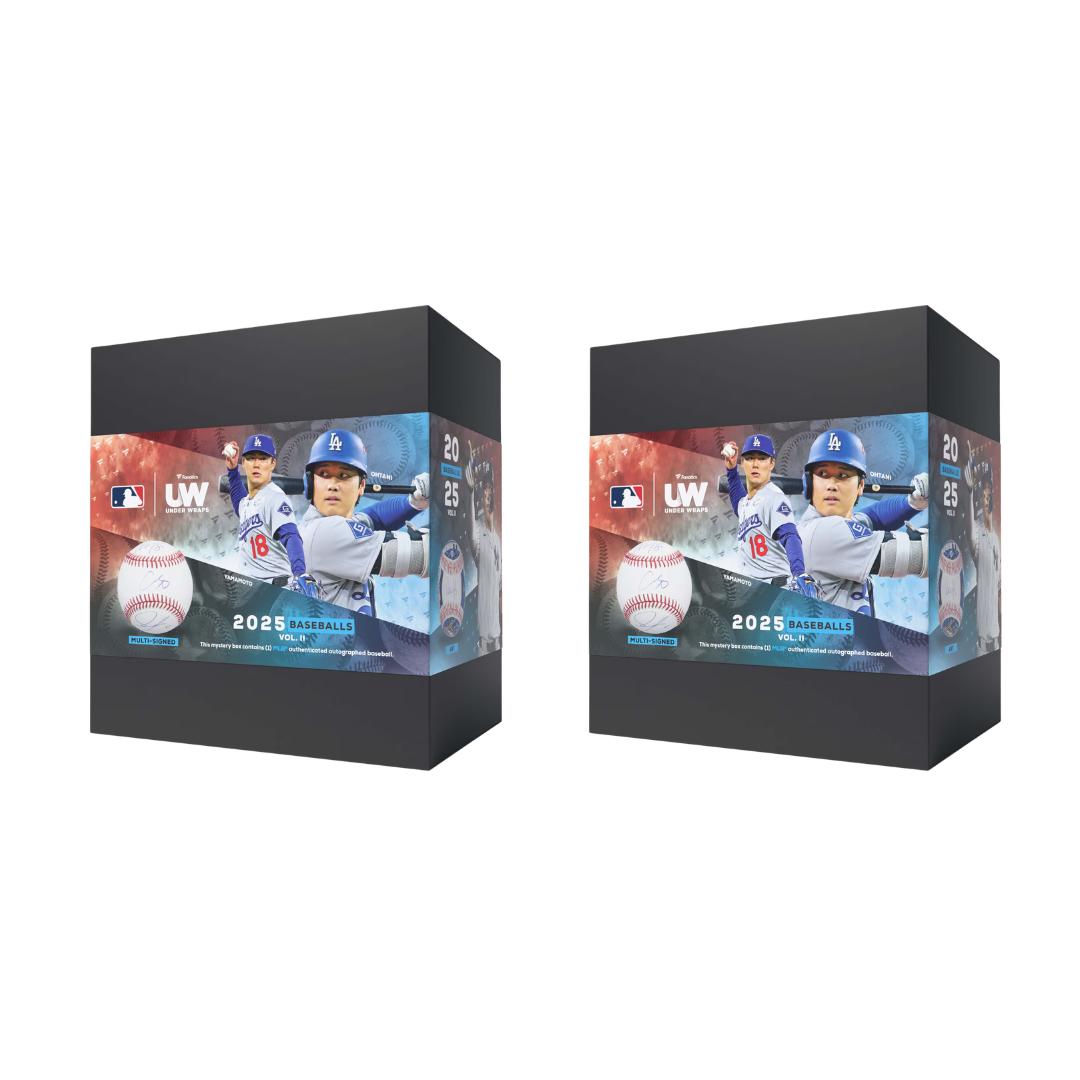 BREAK#S84 TUESDAY 2025 Under Wraps MLB Baseball (x2) Team Break