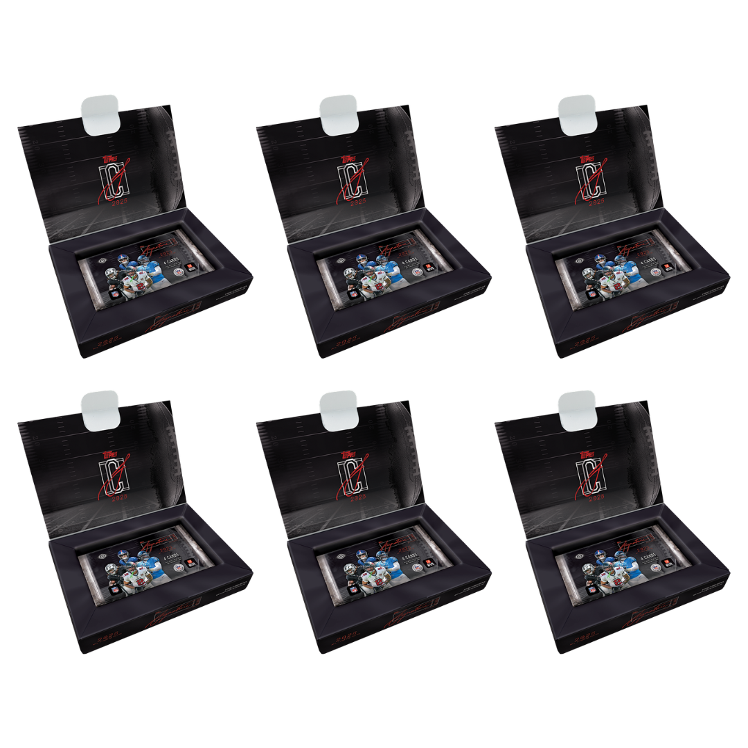 BREAK#S85 FRIDAY 2025 Topps Signature Class Football Hobby Half Case (6 Box) Player Break