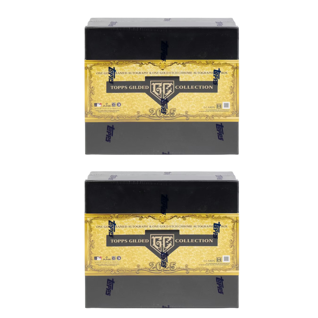 BREAK#S92 THURSDAY 2025 Topps Gilded Collection Baseball Hobby Half Case (2 Box) Player Break