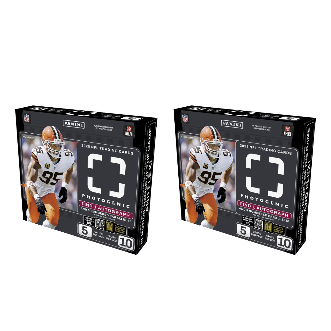 BREAK#S98 THURSDAY 2025 Panini Photogenic Football Hobby (x2) Team Break
