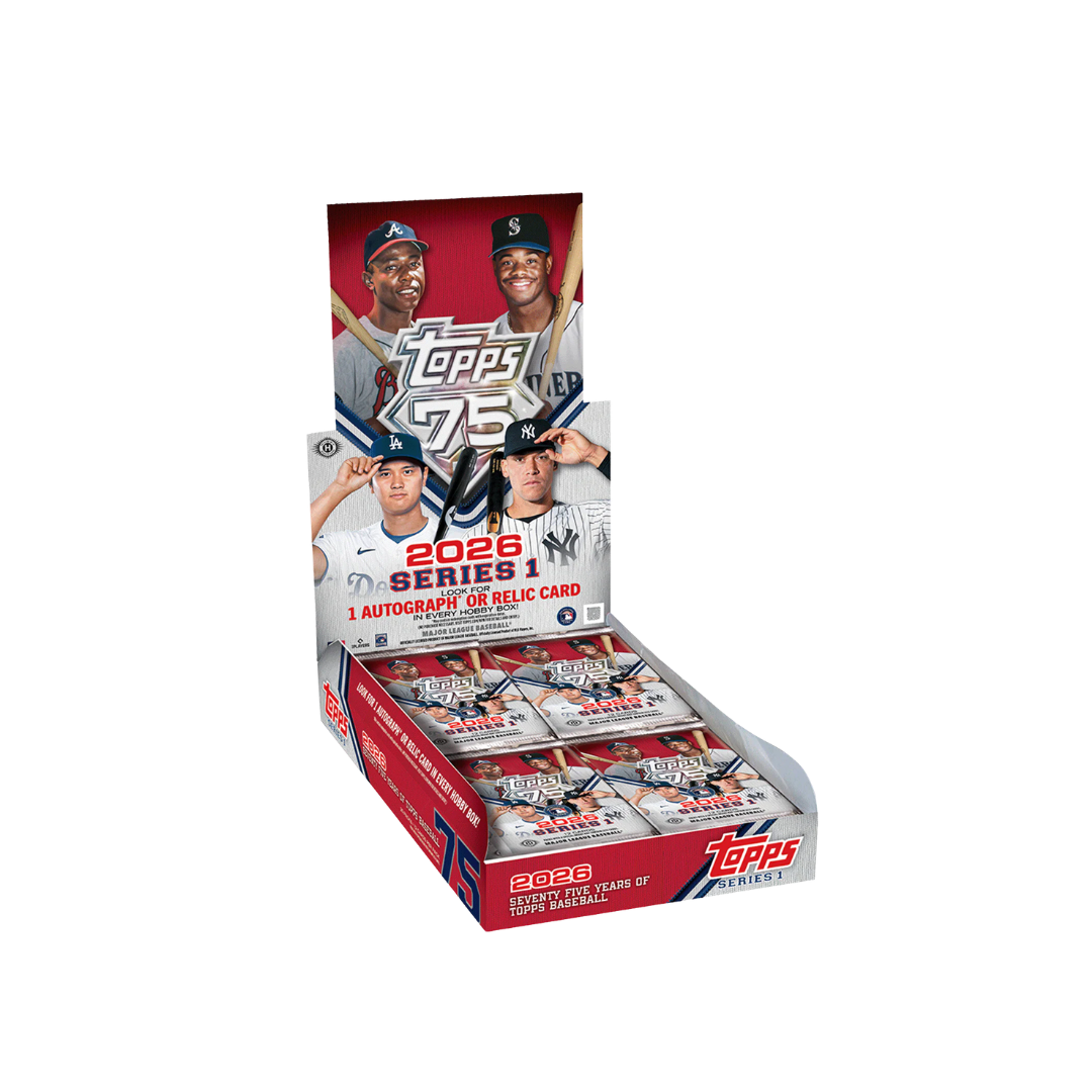 2026 Topps Series One Baseball Hobby Trading Cards