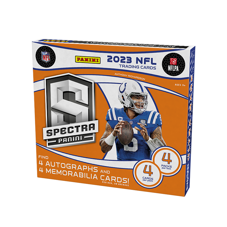 2023 Panini Spectra Football Hobby Trading Card Box