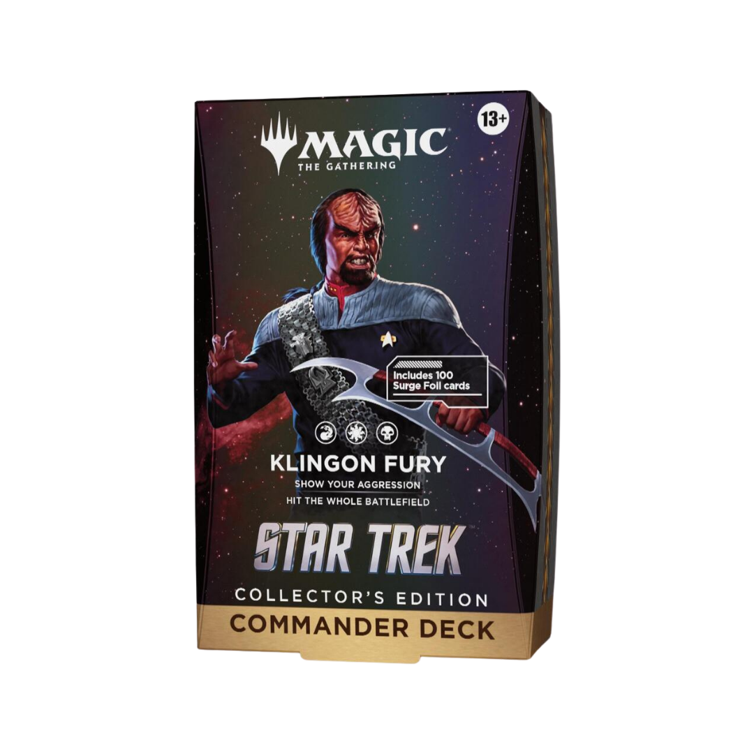 Magic: The Gathering Star Trek Commander Deck Display - Klingon Fury