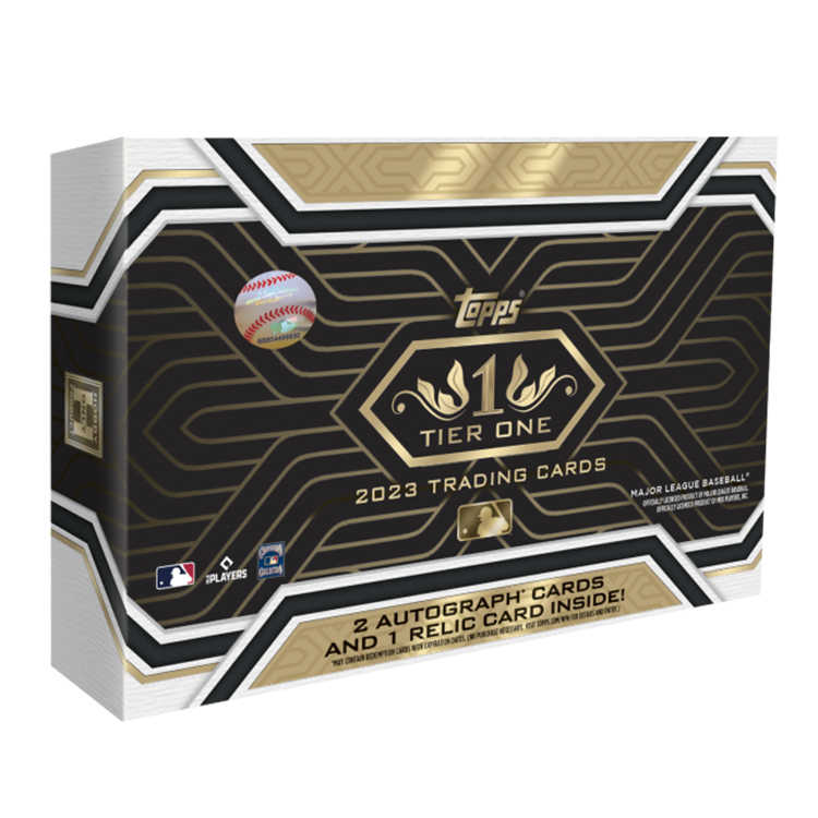 2023 Topps Tier One Baseball Hobby Trading Card Box