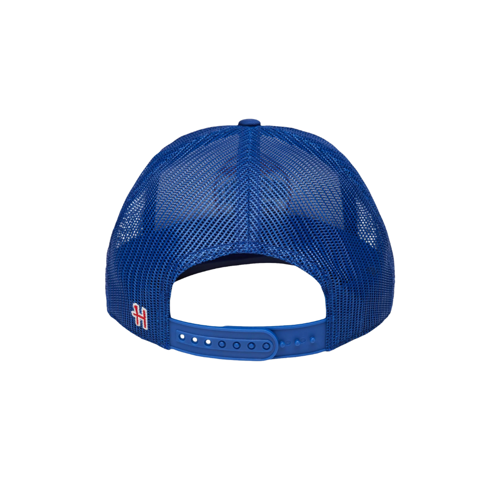 Topps Baseball The Real One Blue Mesh Trucker Hat