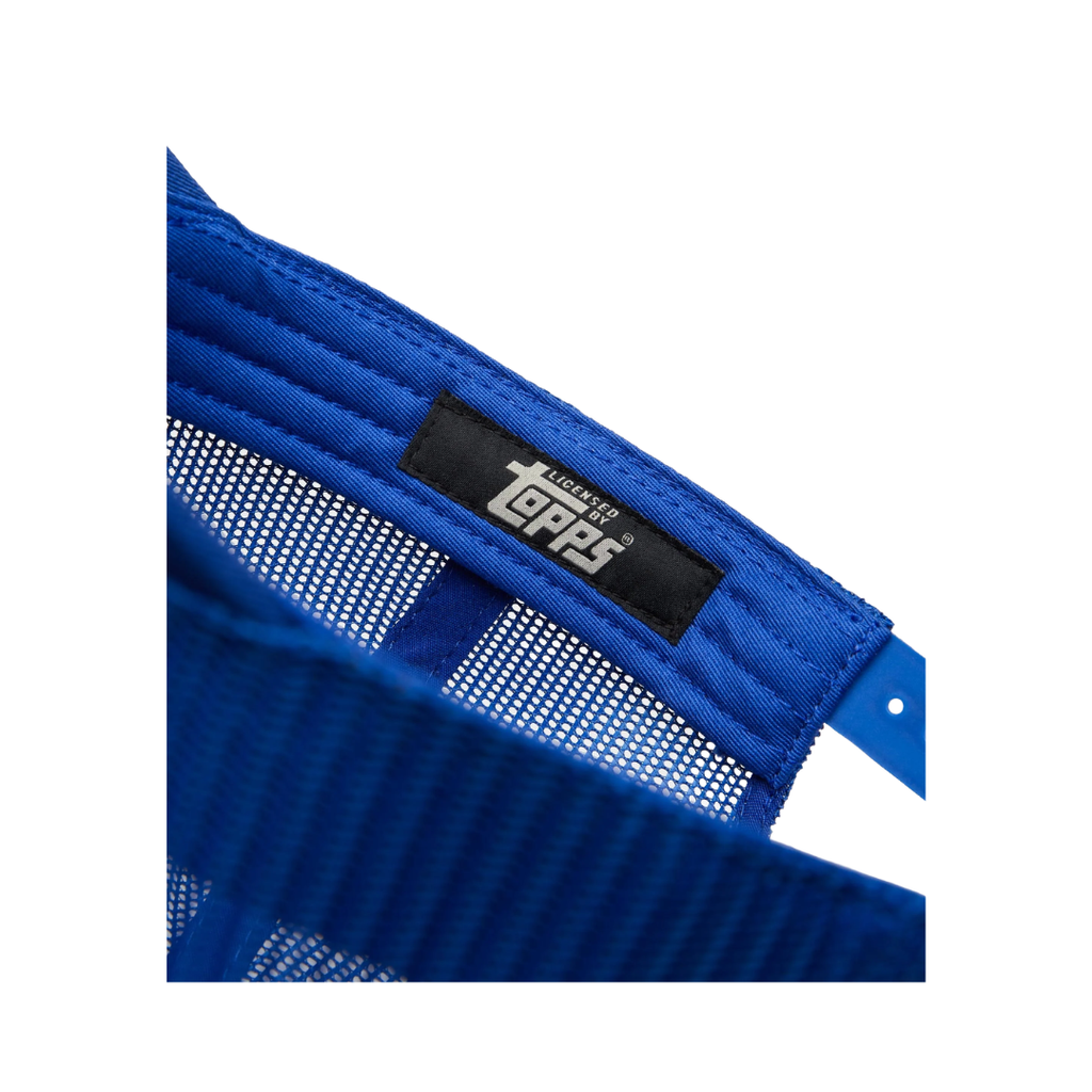 Topps Baseball The Real One Blue Mesh Trucker Hat