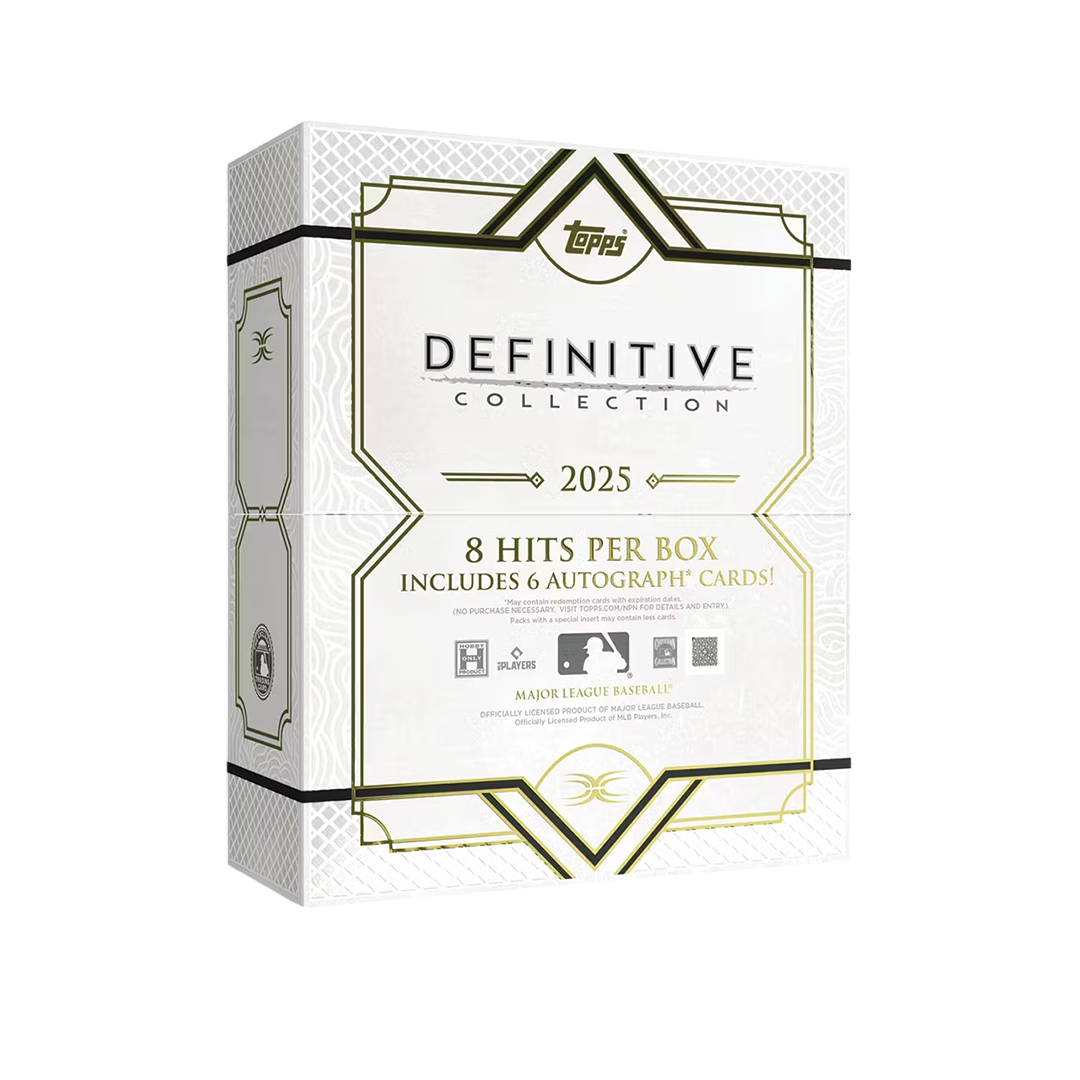 2025 Topps Definitive Baseball Hobby Trading Cards