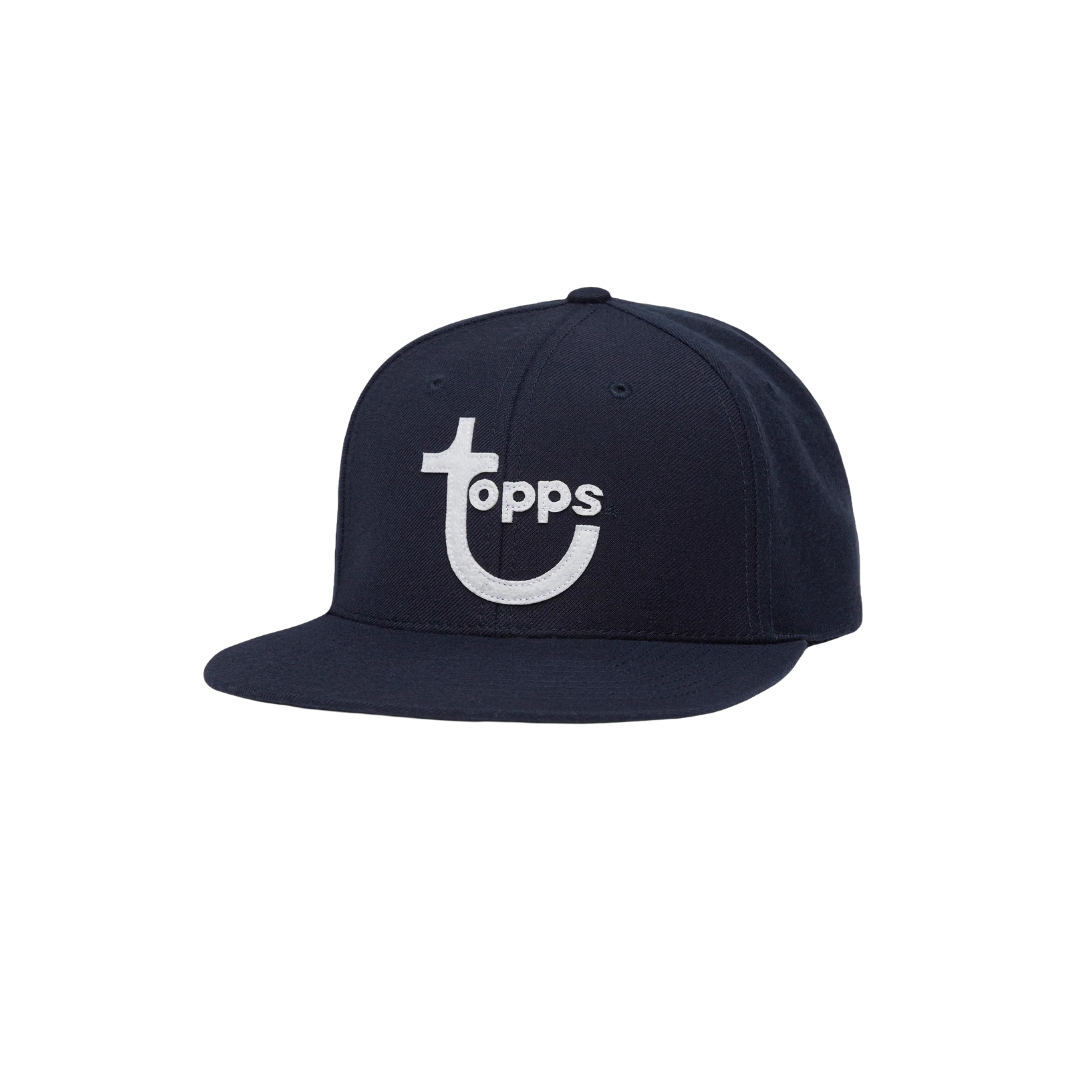 Topps Navy Wool Snapback Hat