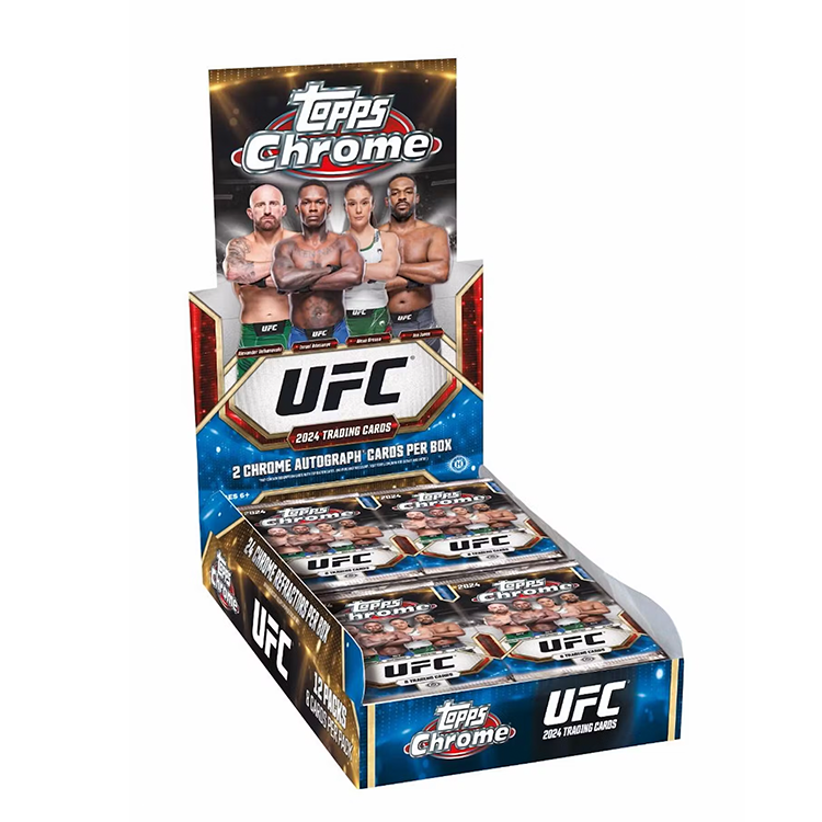 2024 Topps Chrome UFC Hobby Trading Cards