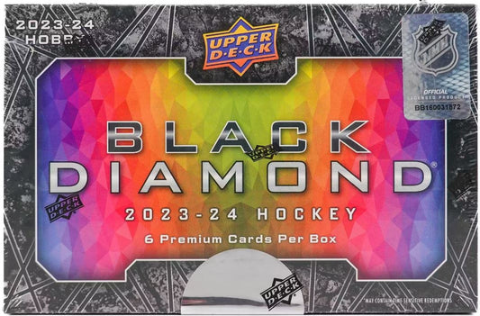 2023-24 Upper Deck Black Diamond Hockey Trading Card Box