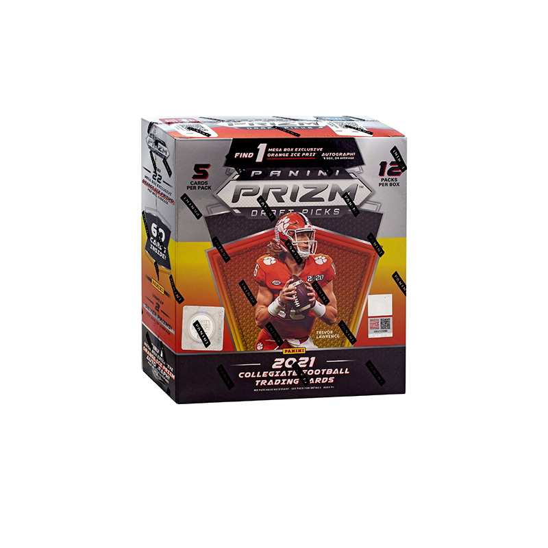 2021 Prizm Draft Picks Football Mega Trading Cards