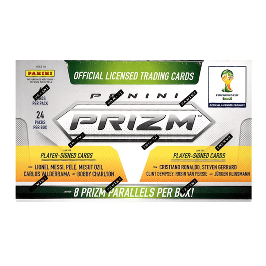 2014 Panini Prizm World Cup Soccer Trading Card Box