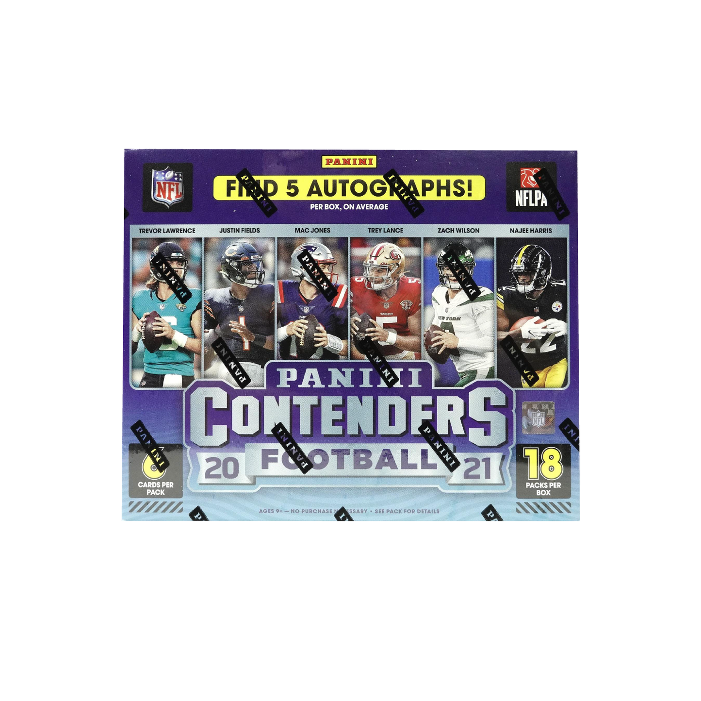 2021 Panini Contenders Hobby Football Trading Card Box